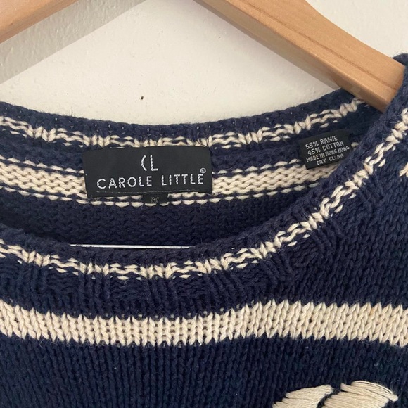 Carole Little nautical sweater - Picture 3 of 4